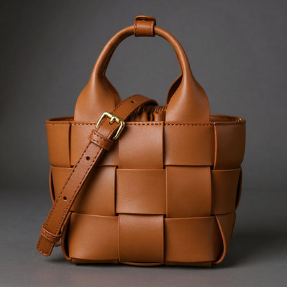 Mini sac panier tressé Wynn