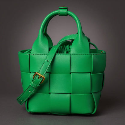 Mini sac panier tressé Wynn