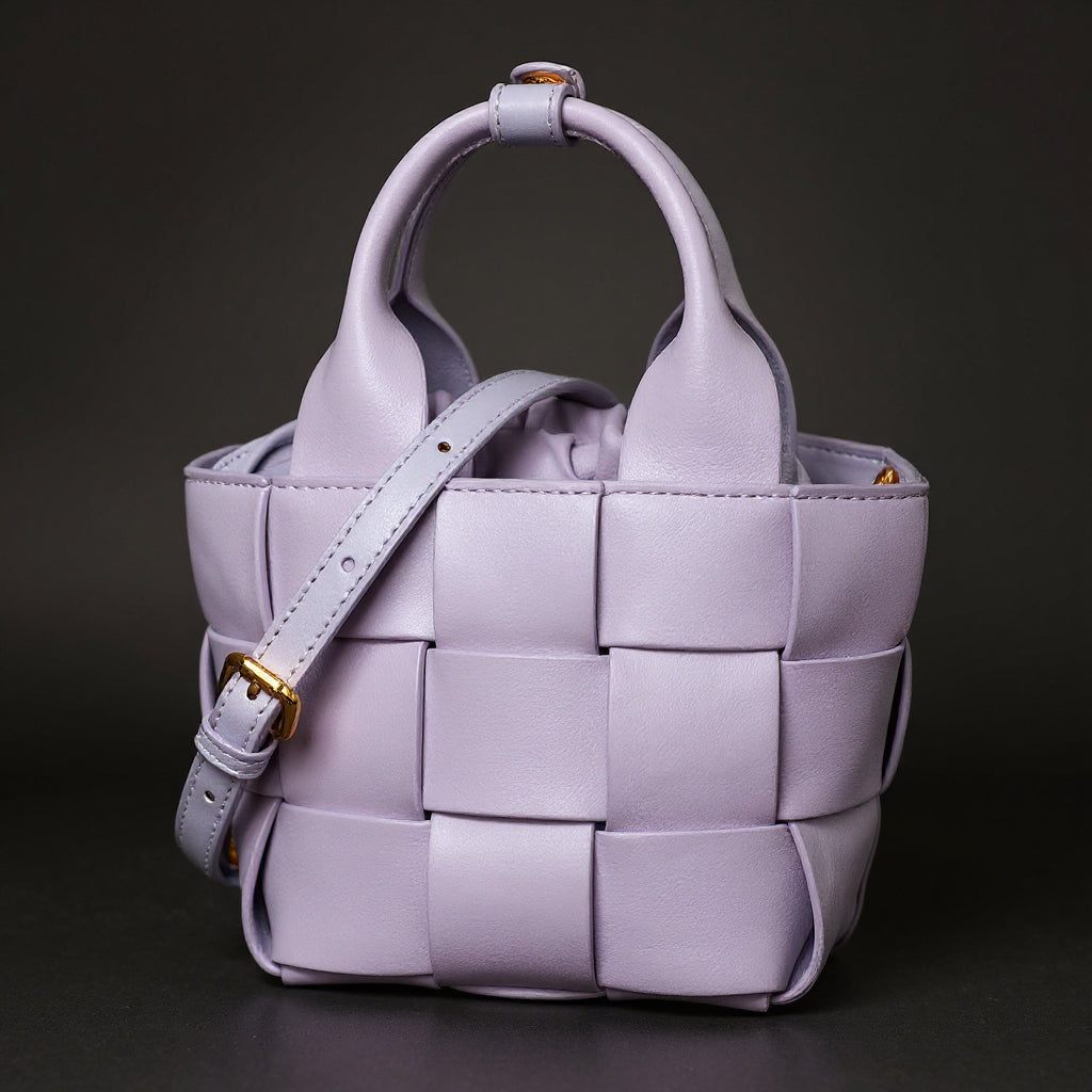Mini sac panier tressé Wynn