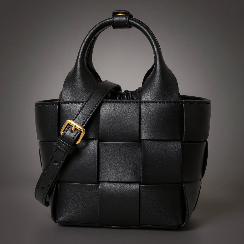 Mini sac panier tressé Wynn