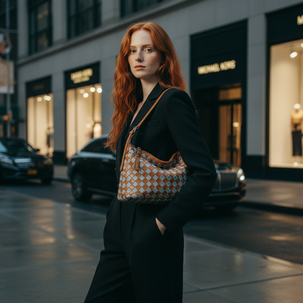 Sac hobo tressé Tori
