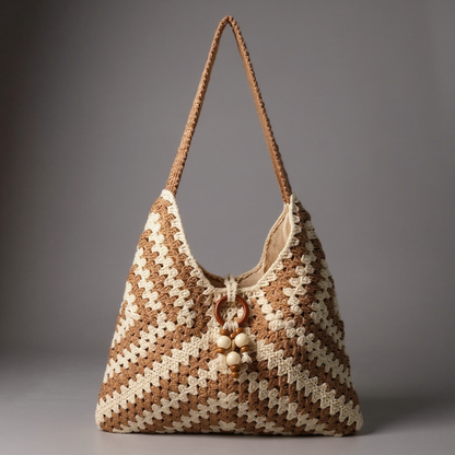 Grand sac crocheté Noelle