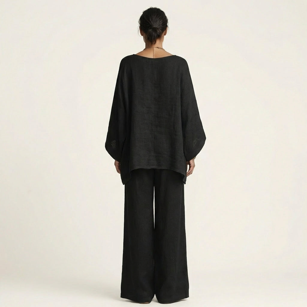 Majolie | Ensemble bohème en mélange de lin