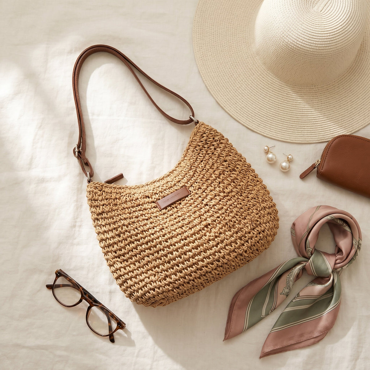 SIMONA | Sac tressé élégant