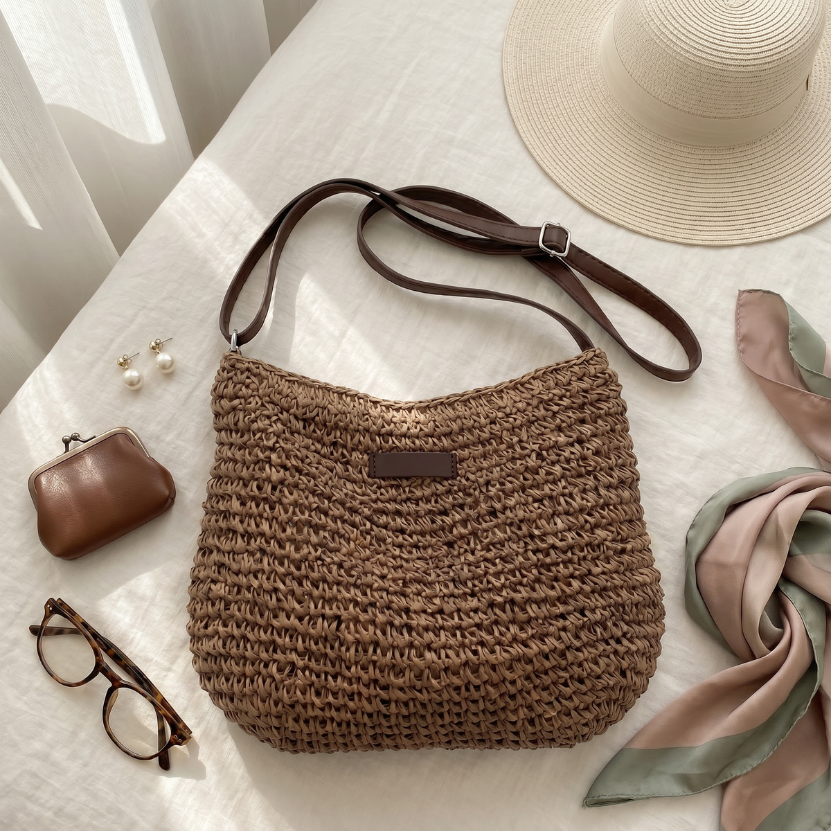 SIMONA | Sac tressé élégant