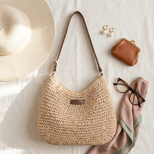 SIMONA | Sac tressé élégant
