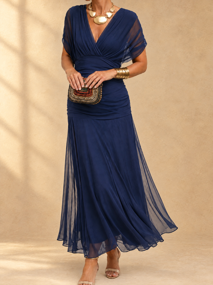 Robe Mikaela bleu marine
