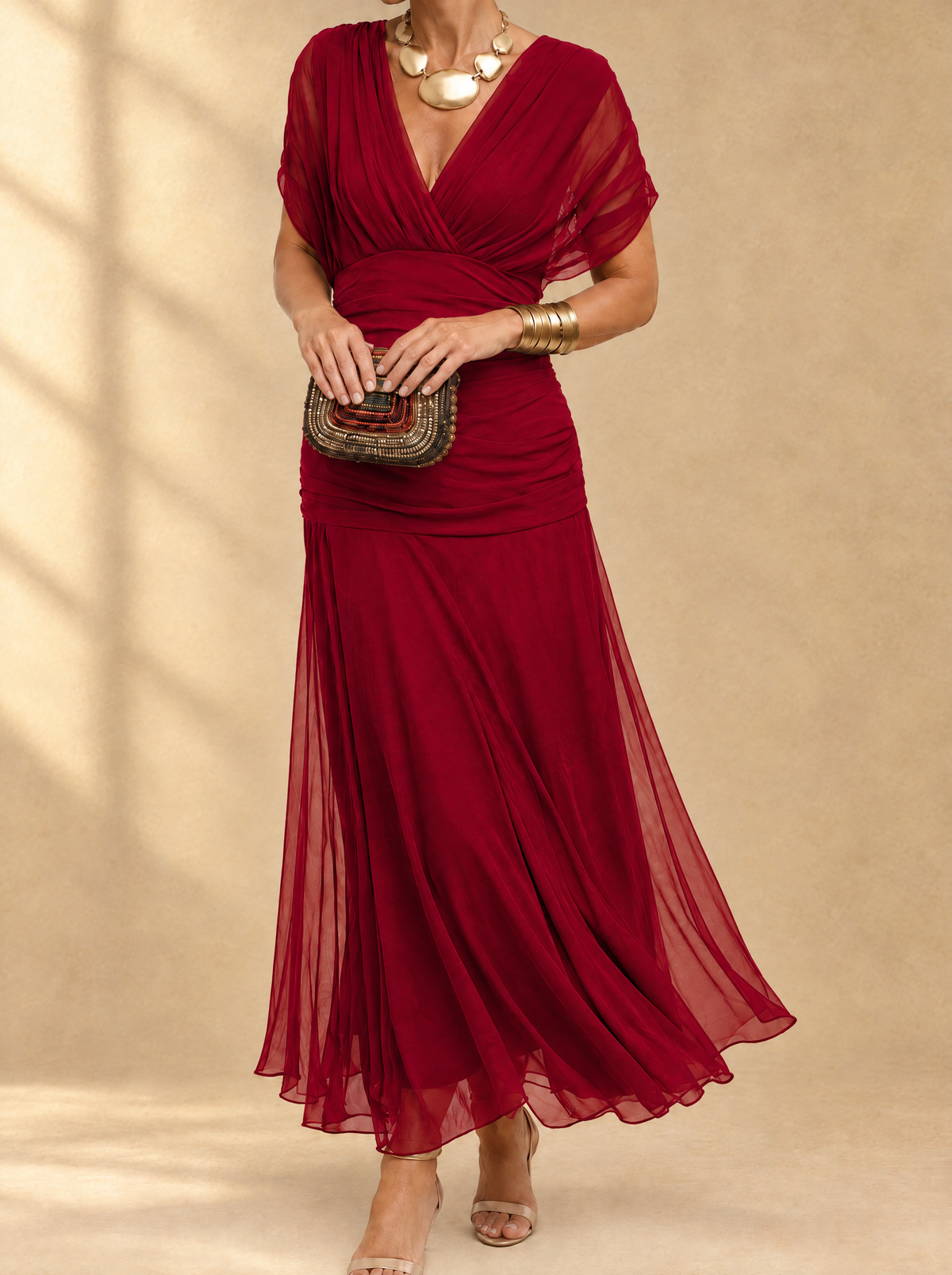 Robe Mikaela rouge