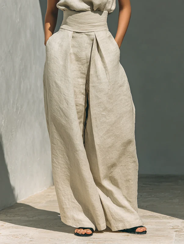 Nuria | Ensemble minimaliste de tops sans manches • S1