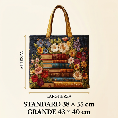 MOTIF FLORAL ET LIVRES | Pour les amoureuses des livres