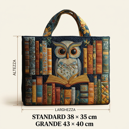 HIBOU ET LIVRES ANCIENS | Idée cadeau