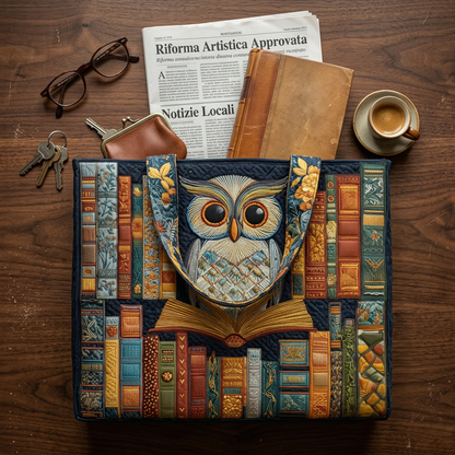 HIBOU ET LIVRES ANCIENS | Idée cadeau
