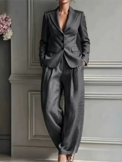 Ensemble Blazer et Pantalon Large ENID