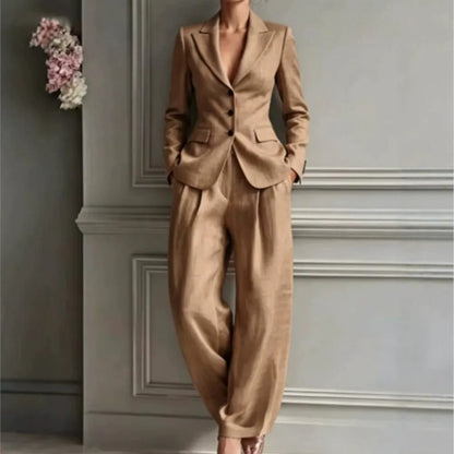 Ensemble Blazer et Pantalon Large ENID