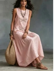 Robe Midi à Libellule VIOLET