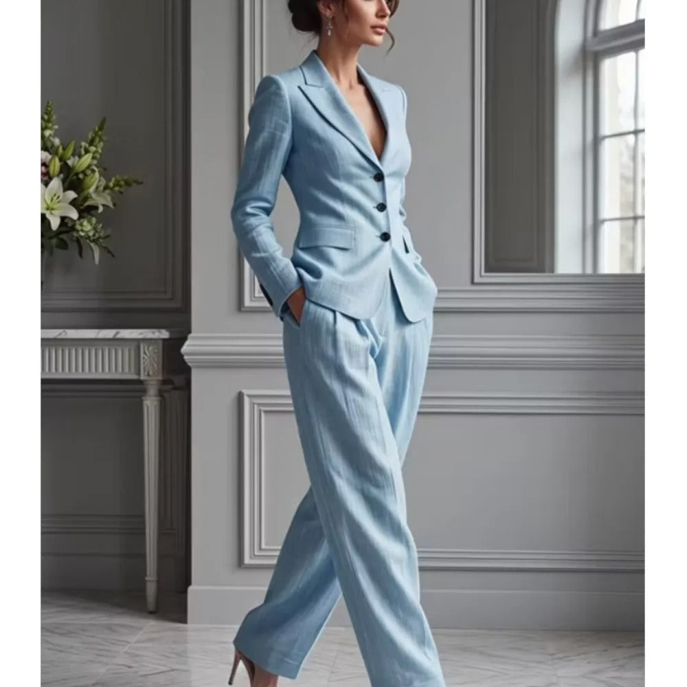 Ensemble Blazer et Pantalon Large ENID
