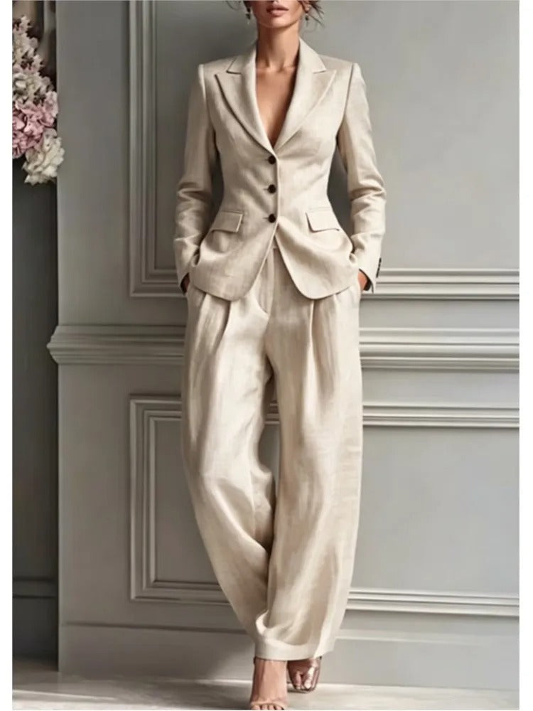 Ensemble Blazer et Pantalon Large ENID