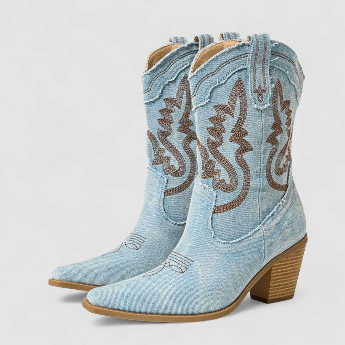 Selena – Bottines orthopédiques en denim