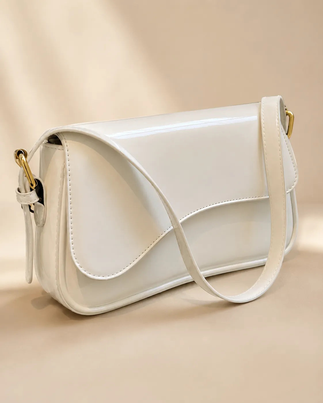 Elara | Sac Épaule à Rabat Arrondi