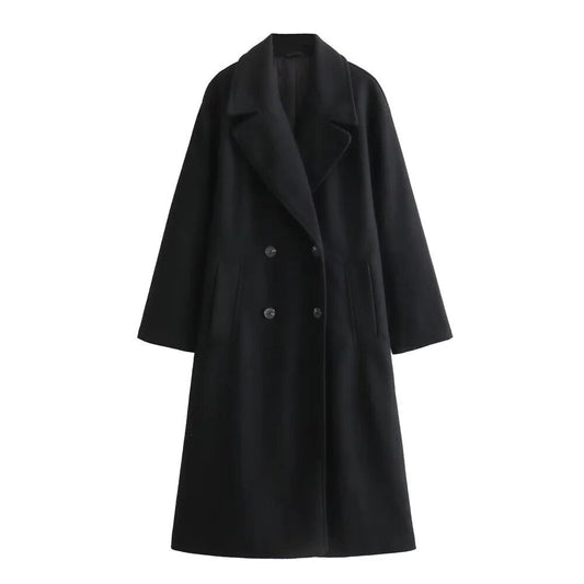 Manteau d'hiver long et chaud