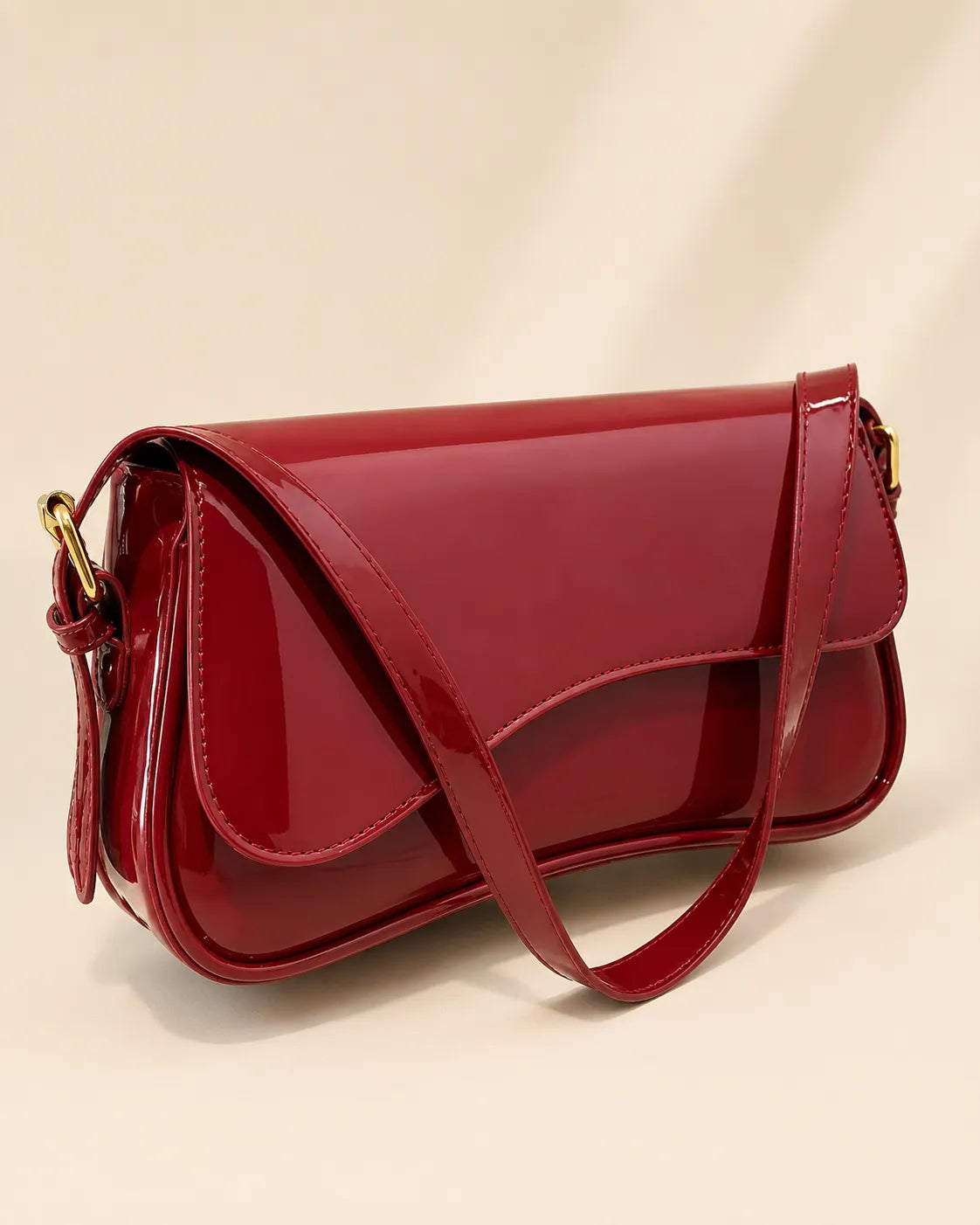 Elara | Sac Épaule à Rabat Arrondi
