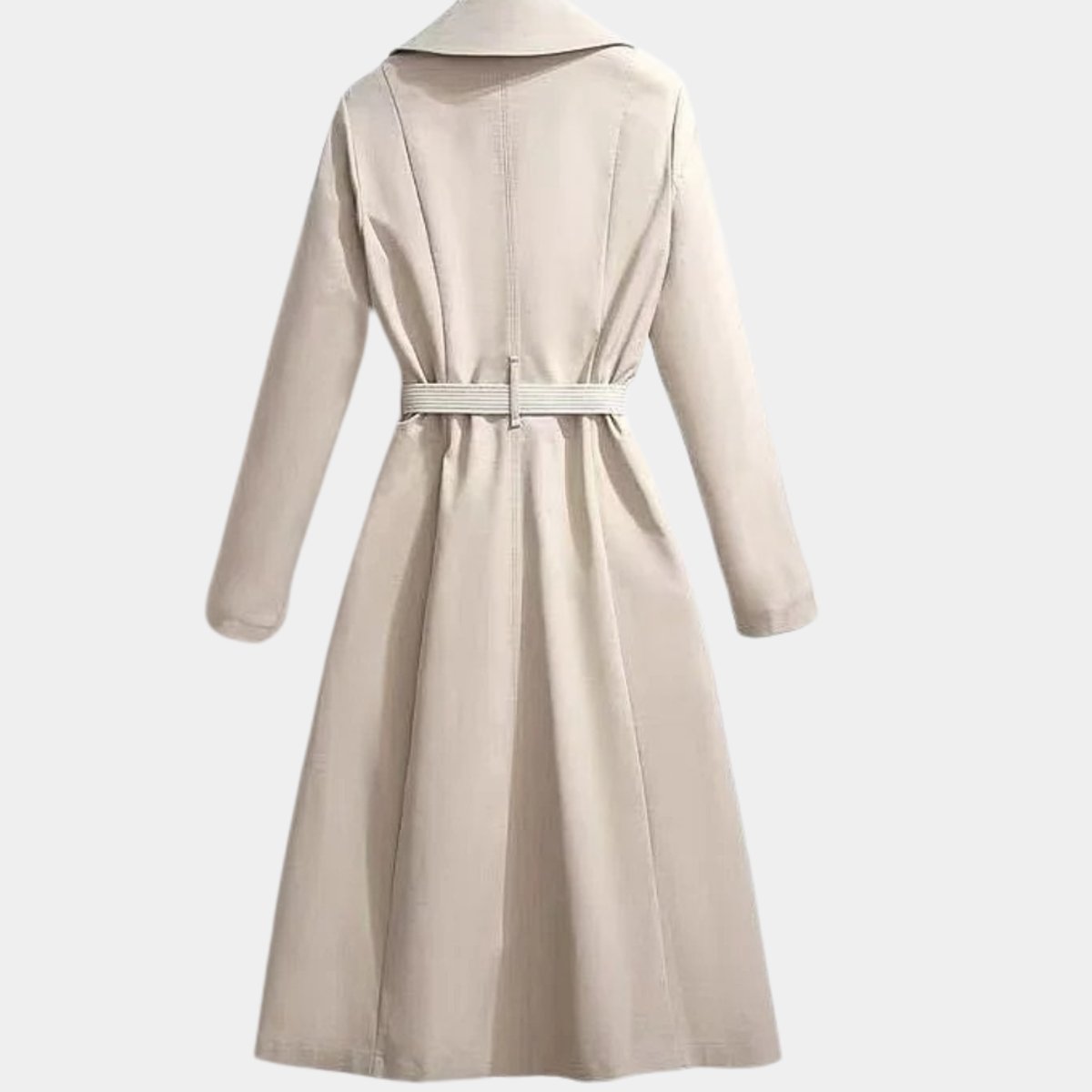 Clarice | Trench classique mi-long à ceinture