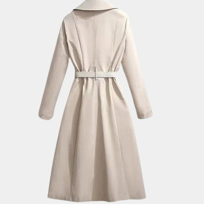 Clarice | Trench classique mi-long à ceinture
