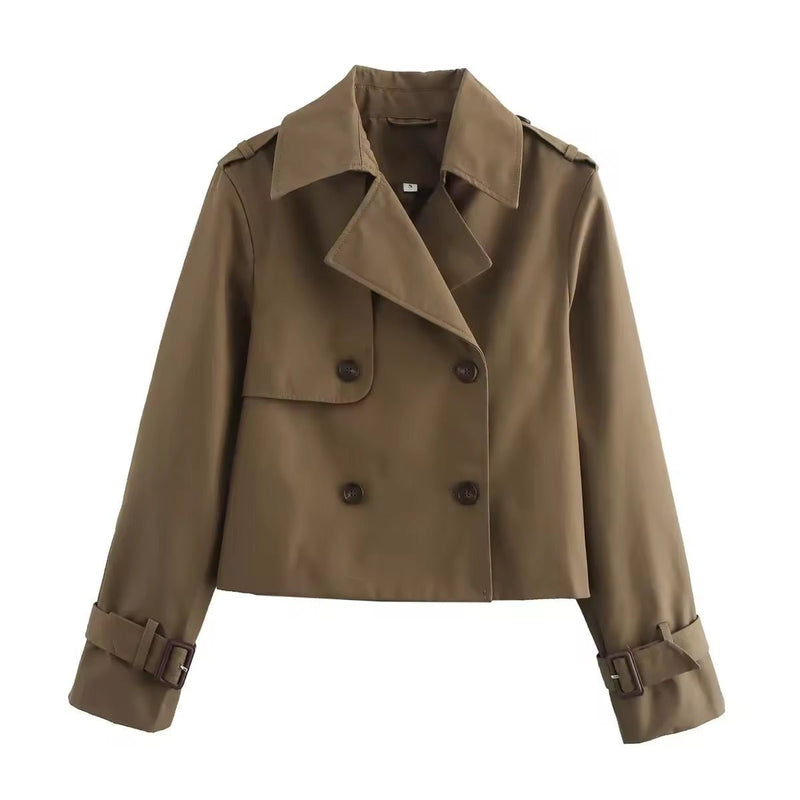 Eugenia | Trench court croisé