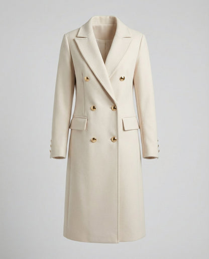 Emeline | Manteau long croisé