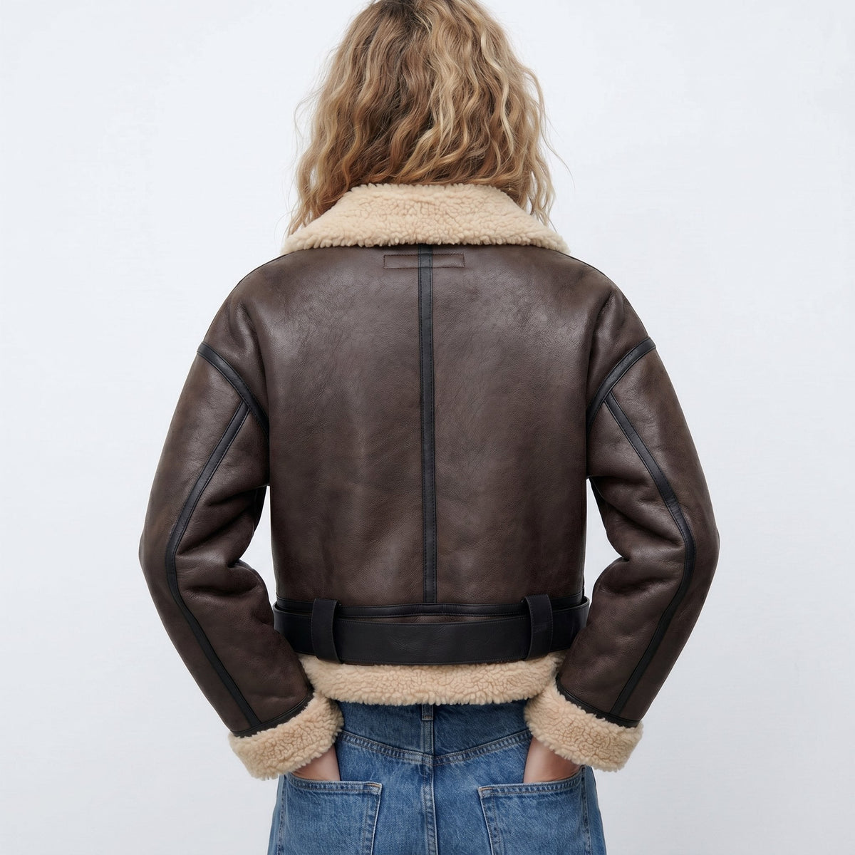 Verena | Blouson aviateur court
