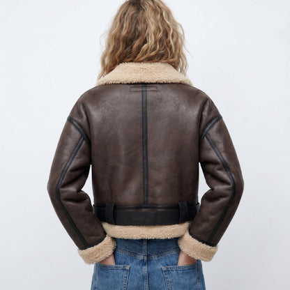 Verena | Blouson aviateur court
