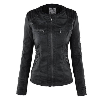 Lucinda | Veste motard à capuche amovible