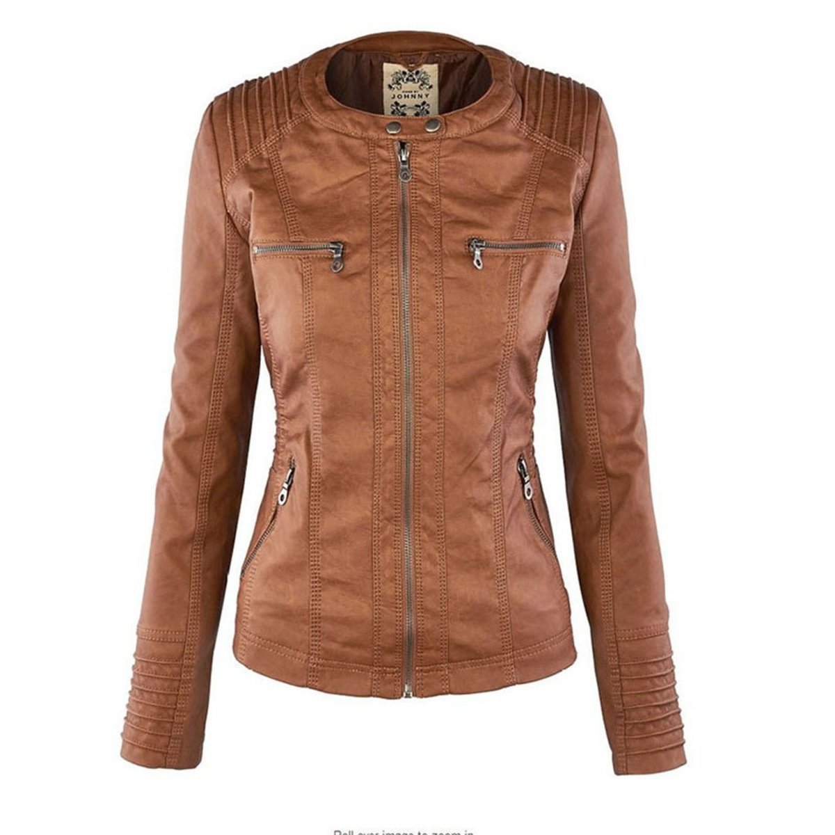 Lucinda | Veste motard à capuche amovible