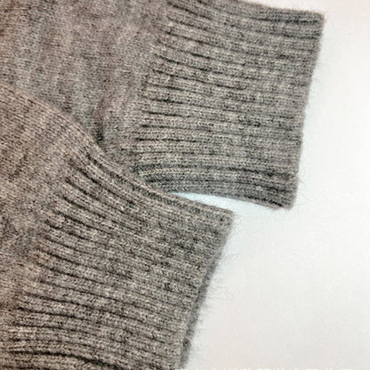 Rosabel | Cardigan en maille à capuche ouvert sur le devant