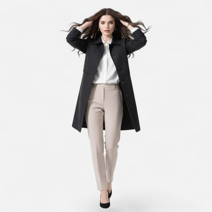 Margery | Manteau mi-long ajusté