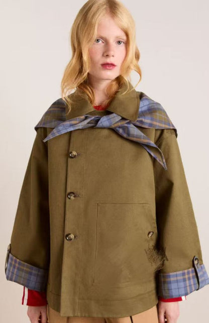 Lorna | Manteau utilitaire oversize croisé