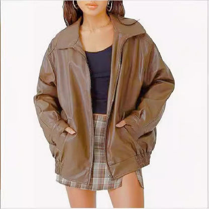 Nicola | Blouson bomber zippé décontracté