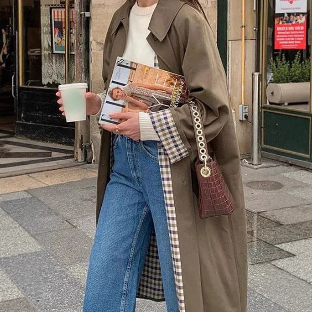Lucia | Long trench oversize raffiné