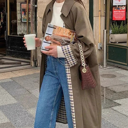Lucia | Long trench oversize raffiné