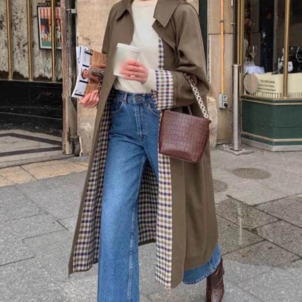 Lucia | Long trench oversize raffiné