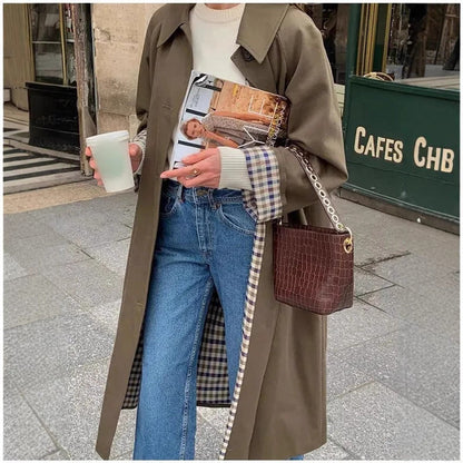 Lucia | Long trench oversize raffiné