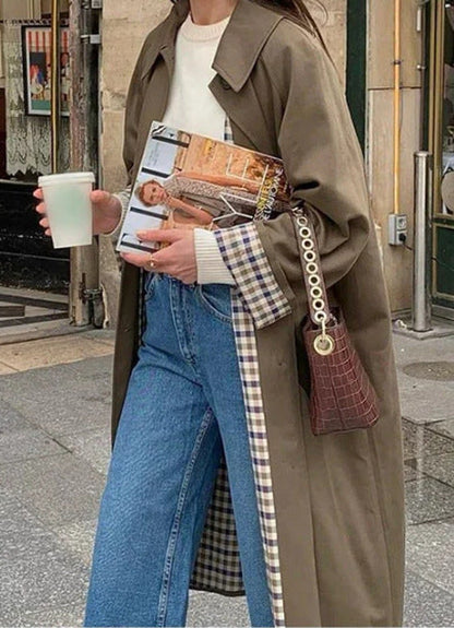 Lucia | Long trench oversize raffiné