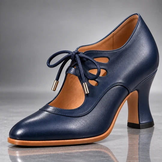 Escarpins Joséphine bleu marine
